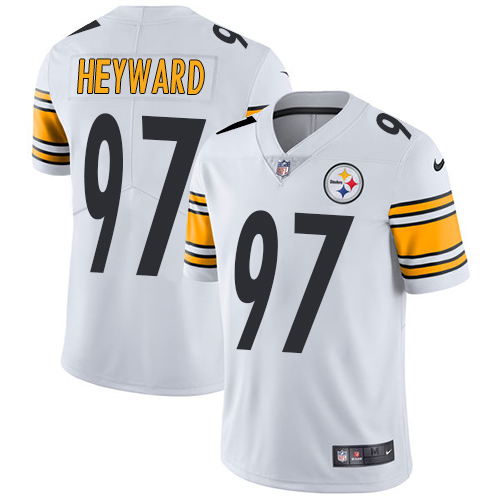 Pittsburgh Steelers #97 Cameron Heyward White Men's Stitched Vapor Untouchable Limited Jersey Men's cheap jerseys for sale - CheapJerseys.Shop