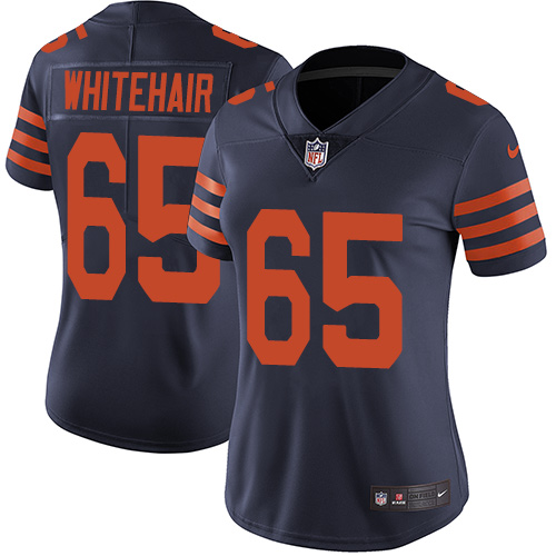 Chicago Bears #65 Cody Whitehair Navy Blue Alternate Women's Stitched Vapor Untouchable Limited Jersey Womens cheap jerseys for sale - CheapJerseys.Shop