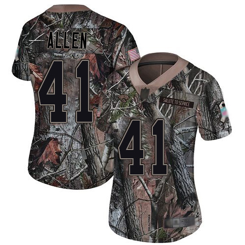 Jaguars #41 Josh Allen Camo Women's Stitched Limited Rush Realtree Jersey cheap jerseys for sale - CheapJerseys.Shop