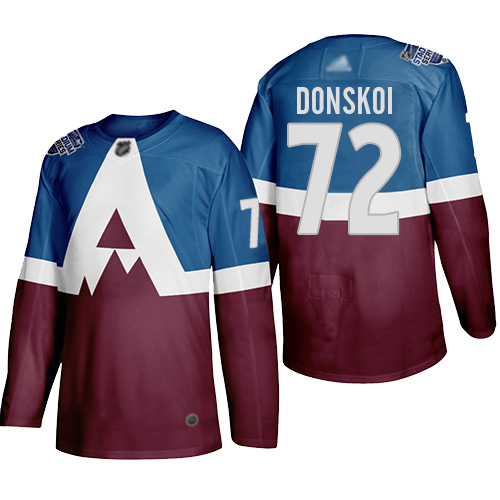 Colorado Colorado Avalanche #72 Joonas Donskoi Men's 2020 Stadium Series Burgundy Stitched Jersey Men's cheap jerseys for sale - CheapJerseys.Shop