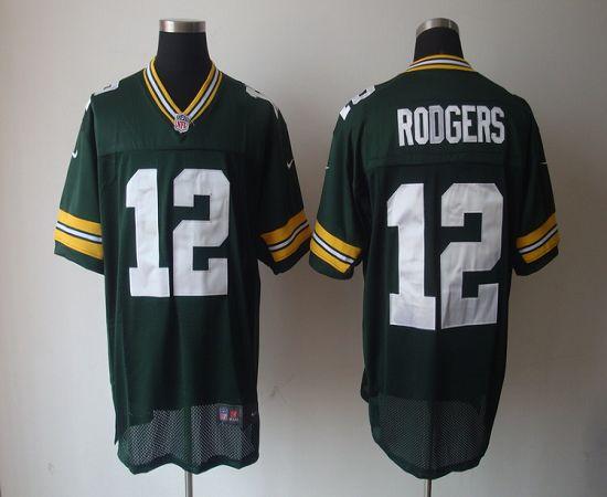 Packers #12 Aaron Rodgers Green Team Color Men's Stitched Elite Jersey cheap jerseys for sale - CheapJerseys.Shop