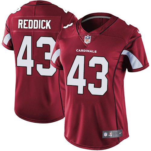 Arizona Cardinals #43 Haason Reddick Red Team Color Women's Stitched Vapor Untouchable Limited Jersey Womens cheap jerseys for sale - CheapJerseys.Shop