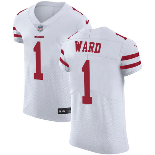 49ers #1 Jimmie Ward White Men's Stitched Vapor Untouchable Elite Jersey cheap jerseys for sale - CheapJerseys.Shop