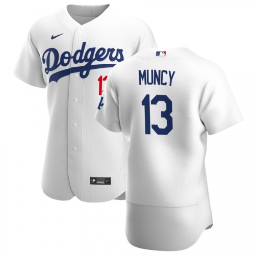Los Angeles Los Angeles Dodgers #13 Max Muncy Men's White Home 2020 Authentic Player Jersey Men's cheap jerseys for sale - CheapJerseys.Shop