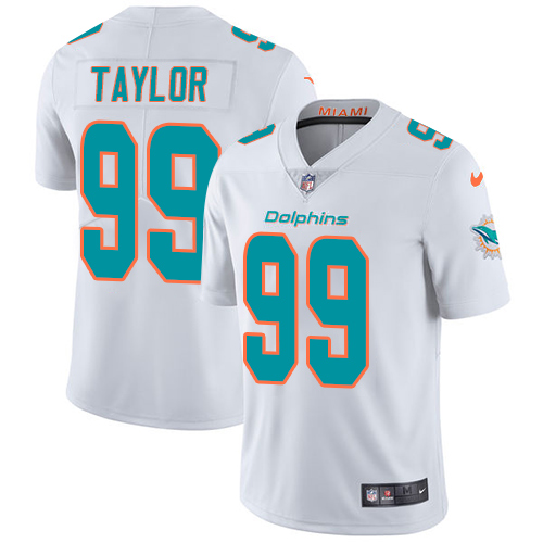 Miami Dolphins #99 Jason Taylor White Men's Stitched Vapor Untouchable Limited Jersey Men's cheap jerseys for sale - CheapJerseys.Shop
