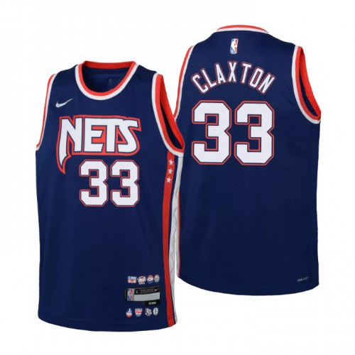 Brooklyn Brooklyn Nets #33 Nicolas Claxton Youth Navy 2021/22 Swingman Jersey - City Edition Youth cheap jerseys for sale - CheapJerseys.Shop