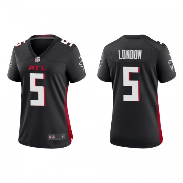 Women Atlanta Falcons #5 Drake London Black Vapor Untouchable Limited Stitched Jersey cheap jerseys for sale - CheapJerseys.Shop