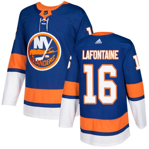 New York Islanders #16 Pat LaFontaine Royal Blue Home Authentic Stitched Jersey Men's cheap jerseys for sale - CheapJerseys.Shop