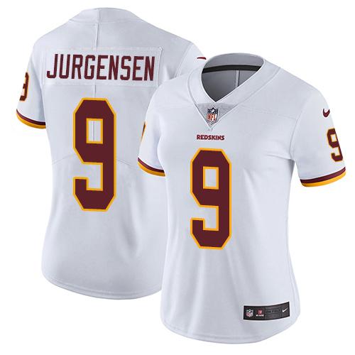 Washington Commanders #9 Sonny Jurgensen White Women's Stitched Vapor Untouchable Limited Jersey Womens cheap jerseys for sale - CheapJerseys.Shop