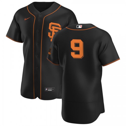 San Francisco San Francisco Giants #9 Brandon Belt Men's Black Alternate 2020 Authentic Player Jersey Men's cheap jerseys for sale - CheapJerseys.Shop