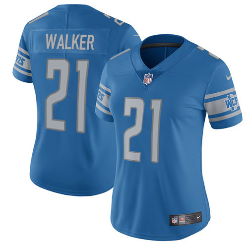 Detroit Lions #21 Tracy Walker Light Blue Team Color Women's Stitched Vapor Untouchable Limited Jersey Womens cheap jerseys for sale - CheapJerseys.Shop