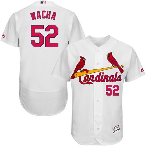 St.Louis Cardinals #52 Michael Wacha White Flexbase Authentic Collection Stitched Jersey Men's cheap jerseys for sale - CheapJerseys.Shop
