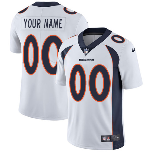 Denver Broncos Customized White Stitched Vapor Untouchable Limited Men's Jersey cheap jerseys for sale - CheapJerseys.Shop