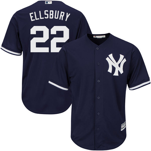 New York Yankees #22 Jacoby Ellsbury Navy blue Cool Base Stitched Youth Jersey Youth cheap jerseys for sale - CheapJerseys.Shop