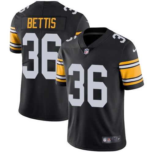 Steelers #36 Jerome Bettis Black Alternate Youth Stitched Vapor Untouchable Limited Jersey cheap jerseys for sale - CheapJerseys.Shop