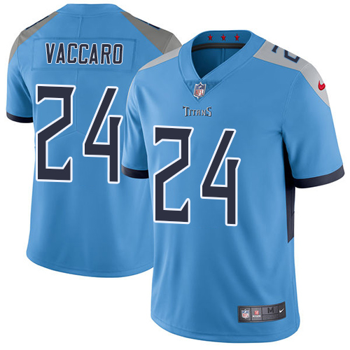 Tennessee Titans #24 Kenny Vaccaro Light Blue Alternate Men's Stitched Vapor Untouchable Limited Jersey Men's cheap jerseys for sale - CheapJerseys.Shop