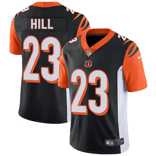 Bengals #23 Daxton Hill Black Team Color Men's Stitched Vapor Untouchable Limited Jersey cheap jerseys for sale - CheapJerseys.Shop