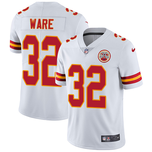 Kansas City Chiefs #32 Spencer Ware White Youth Stitched Vapor Untouchable Limited Jersey Youth cheap jerseys for sale - CheapJerseys.Shop