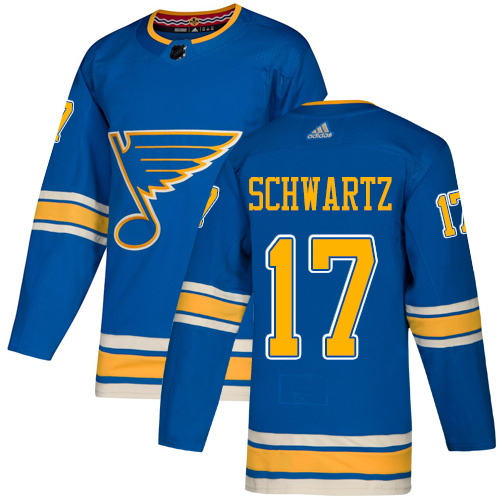 St. Louis Blues #17 Jaden Schwartz Blue Alternate Authentic Stitched Youth Jersey Youth cheap jerseys for sale - CheapJerseys.Shop