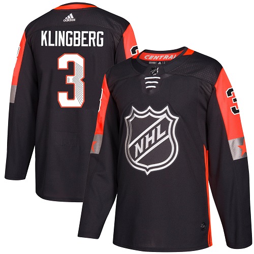 Dallas Stars #3 John Klingberg Black 2018 All-Star Central Division Authentic Stitched Jersey Men's cheap jerseys for sale - CheapJerseys.Shop