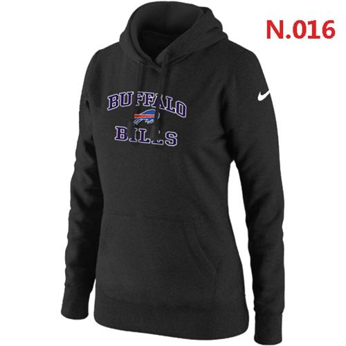 Women's Buffalo Bills Heart & Soul Pullover Hoodie Black cheap jerseys for sale - CheapJerseys.Shop