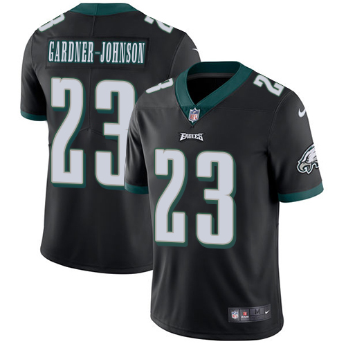 Eagles #23 C.J. Gardner-Johnson Black Alternate Youth Stitched Vapor Untouchable Limited Jersey cheap jerseys for sale - CheapJerseys.Shop