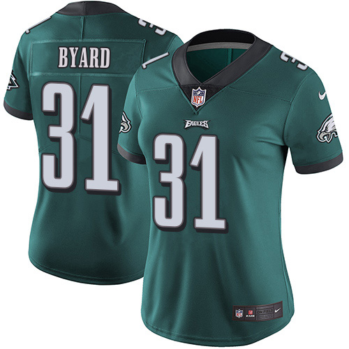 Eagles #31 Kevin Byard Green Team Color Women's Stitched Vapor Untouchable Limited Jersey cheap jerseys for sale - CheapJerseys.Shop