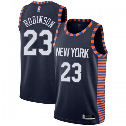New York Knicks #23 Mitchell Robinson Navy Youth Swingman City Edition 2018/19 Jersey Youth cheap jerseys for sale - CheapJerseys.Shop