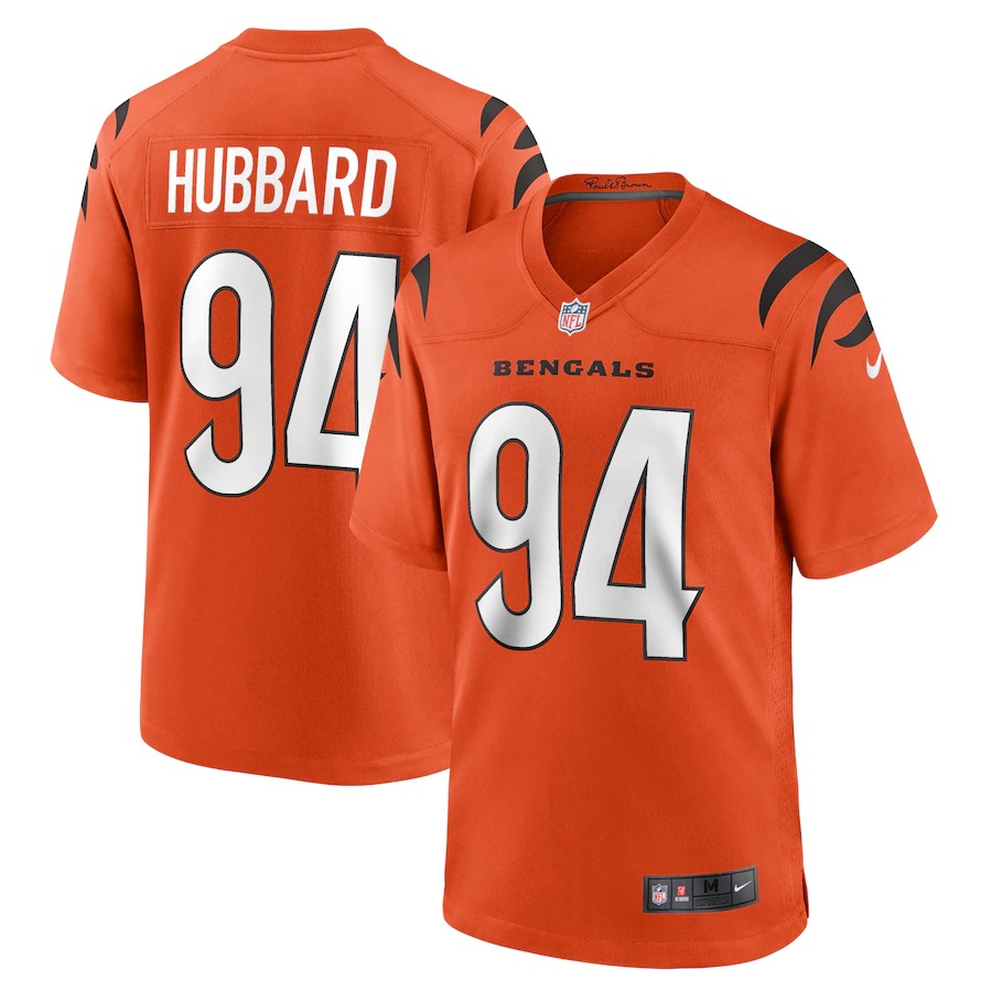 Cincinnati Bengals #94 Sam Hubbard Orange Alternate Game Jersey cheap jerseys for sale - CheapJerseys.Shop