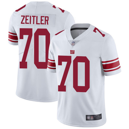 New York Giants #70 Kevin Zeitler White Men's Stitched Vapor Untouchable Limited Jersey Men's cheap jerseys for sale - CheapJerseys.Shop