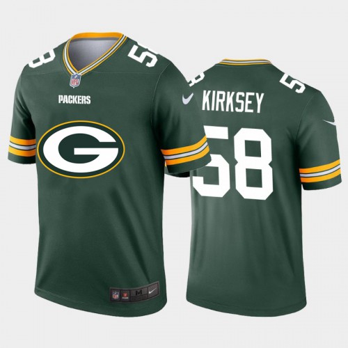 Green Bay Green Bay Packers #58 Christian Kirksey Green Men's Big Team Logo Vapor Limited Jersey Men's cheap jerseys for sale - CheapJerseys.Shop