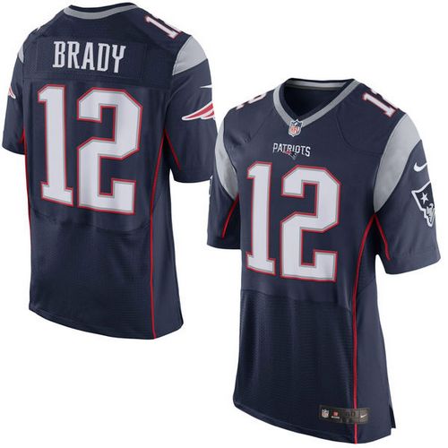 Patriots #12 Tom Brady Navy Blue Team Color Men's Stitched New Elite Jersey cheap jerseys for sale - CheapJerseys.Shop