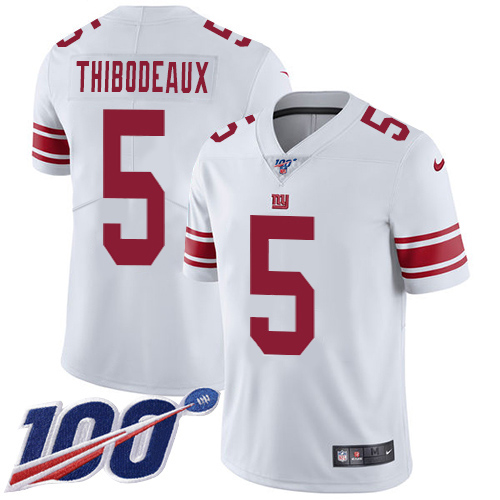 Giants #5 Kayvon Thibodeaux White Youth Stitched 100th Season Vapor Limited Jersey cheap jerseys for sale - CheapJerseys.Shop