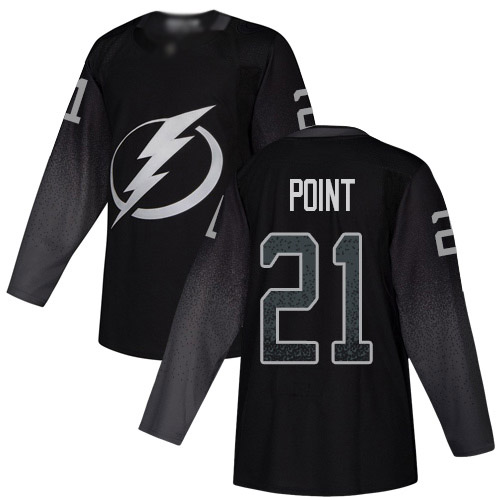 Tampa Bay Lightning #21 Brayden Point Black Alternate Authentic Stitched Jersey Men's cheap jerseys for sale - CheapJerseys.Shop