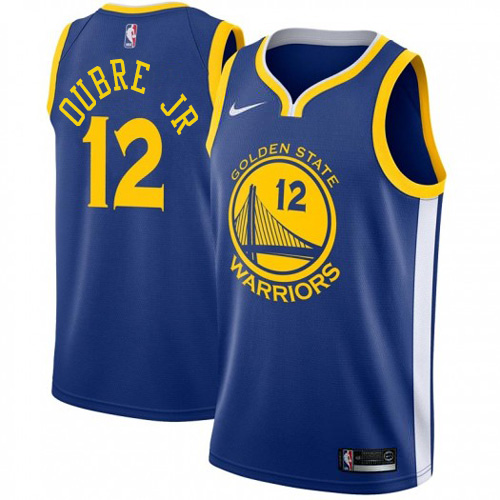 Golden State Warriors #12 Kelly Oubre Jr Blue Youth Swingman Icon Edition Jersey Youth cheap jerseys for sale - CheapJerseys.Shop
