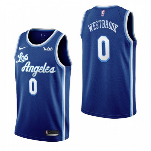 Los Angeles Los Angeles Lakers #0 Russell Westbrook Youth Blue 2019-20 Classic Edition Stitched Jersey Youth cheap jerseys for sale - CheapJerseys.Shop