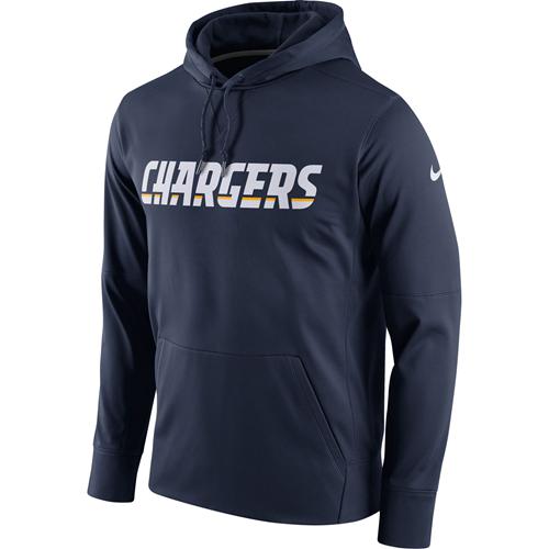 Men's Los Angeles Chargers Navy Circuit Wordmark Essential Performance Pullover Hoodie cheap jerseys for sale - CheapJerseys.Shop