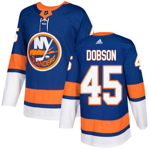 New York Islanders #45 Noah Dobson Royal Blue Home Authentic Stitched Jersey Men's cheap jerseys for sale - CheapJerseys.Shop