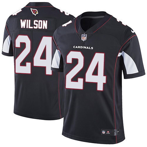 Arizona Cardinals #24 Adrian Wilson Black Alternate Men's Stitched Vapor Untouchable Limited Jersey Men's cheap jerseys for sale - CheapJerseys.Shop