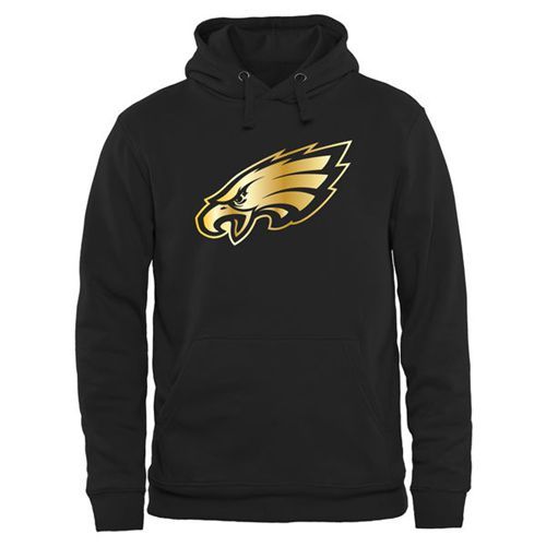 Men's Philadelphia Eagles Pro Line Black Gold Collection Pullover Hoodie cheap jerseys for sale - CheapJerseys.Shop