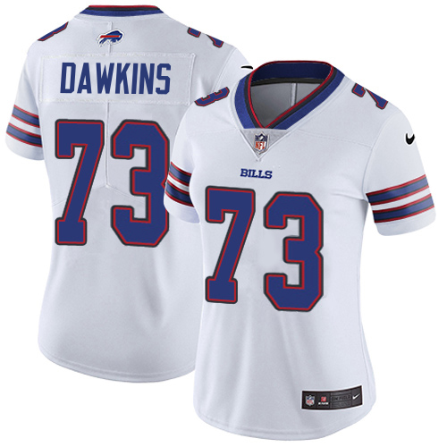 Bills #73 Dion Dawkins White Women's Stitched Vapor Untouchable Limited Jersey cheap jerseys for sale - CheapJerseys.Shop