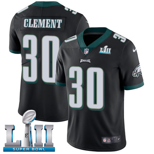 Philadelphia Eagles #30 Corey Clement Black Alternate Super Bowl LII Men's Stitched Vapor Untouchable Limited Jersey Men's cheap jerseys for sale - CheapJerseys.Shop