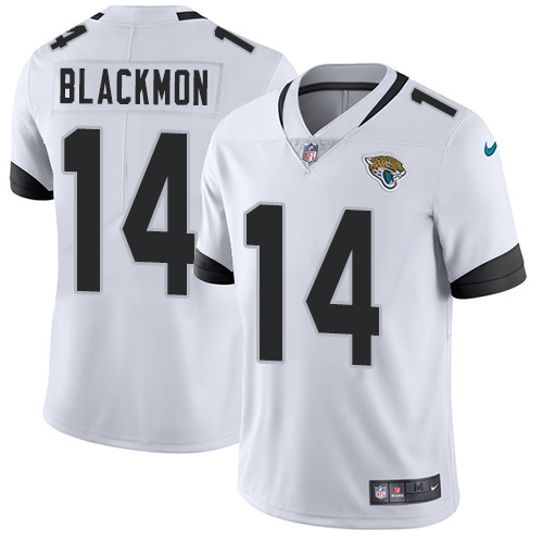 Jacksonville Jaguars #14 Justin Blackmon White Men's Stitched Vapor Untouchable Limited Jersey Men's cheap jerseys for sale - CheapJerseys.Shop