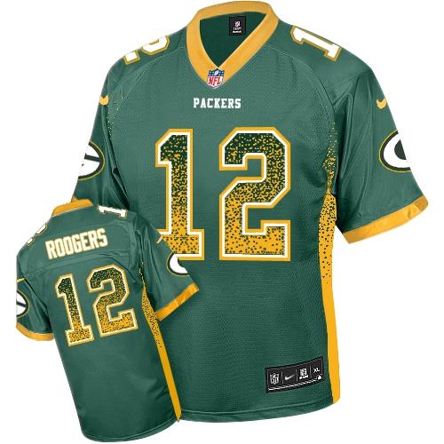 Packers #12 Aaron Rodgers Green Team Color Youth Stitched Elite Drift Fashion Jersey cheap jerseys for sale - CheapJerseys.Shop