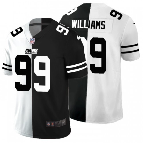 New York New York Giants #99 Leonard Williams Men's Black V White Peace Split Vapor Untouchable Limited Jersey Men's cheap jerseys for sale - CheapJerseys.Shop