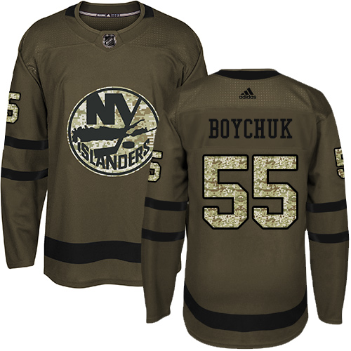 New York Islanders #55 Johnny Boychuk Green Salute to Service Stitched Jersey Men's cheap jerseys for sale - CheapJerseys.Shop