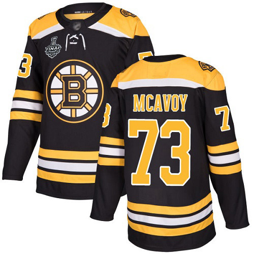 Boston Bruins #73 Charlie McAvoy Black Home Authentic Stanley Cup Final Bound Youth Stitched Jersey Youth cheap jerseys for sale - CheapJerseys.Shop