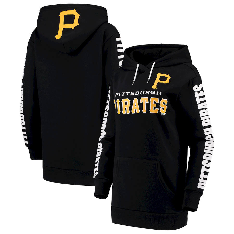 Pittsburgh Pirates G-III 4Her By Carl Banks Women's Extra Innings Pullover Hoodie Black cheap jerseys for sale - CheapJerseys.Shop