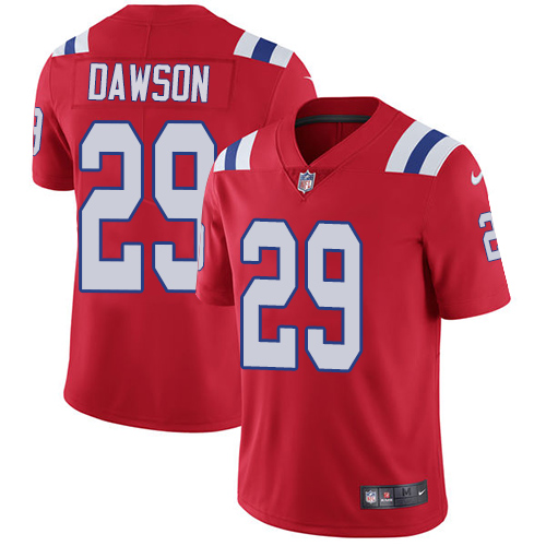 New England Patriots #29 Duke Dawson Red Alternate Men's Stitched Vapor Untouchable Limited Jersey Men's cheap jerseys for sale - CheapJerseys.Shop