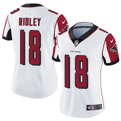 Falcons #18 Calvin Ridley White Women's Stitched Vapor Untouchable Limited Jersey cheap jerseys for sale - CheapJerseys.Shop